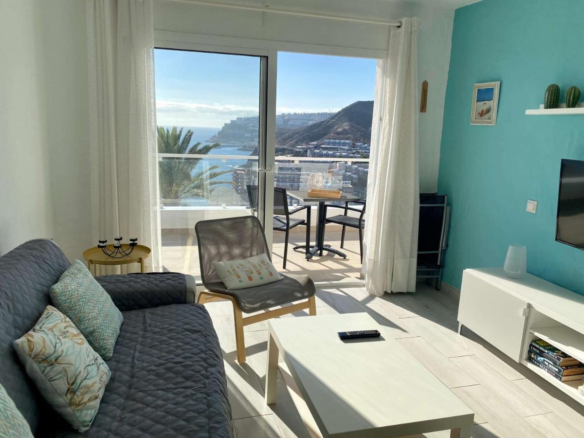Casa Aita - Refurbished Apartment With Unparalleled Sea View Mogán Extérieur photo