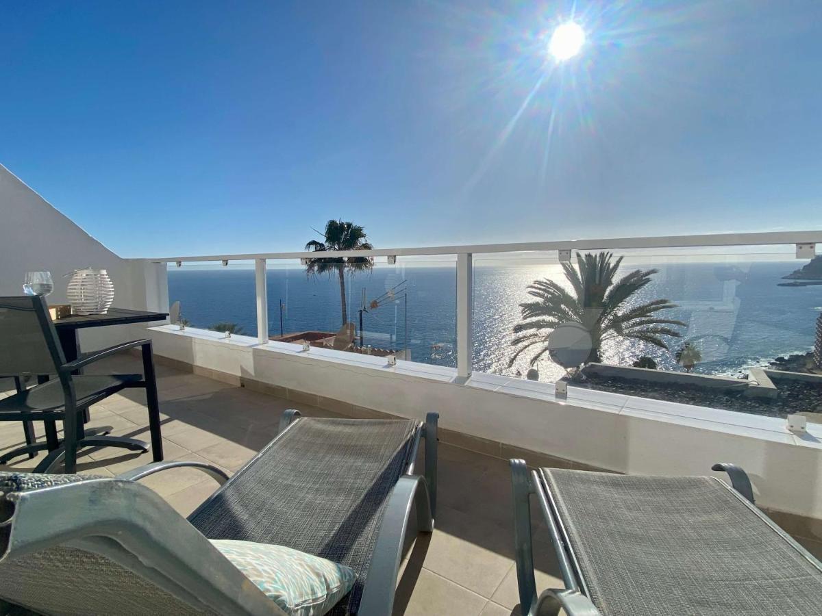Casa Aita - Refurbished Apartment With Unparalleled Sea View Mogán Extérieur photo